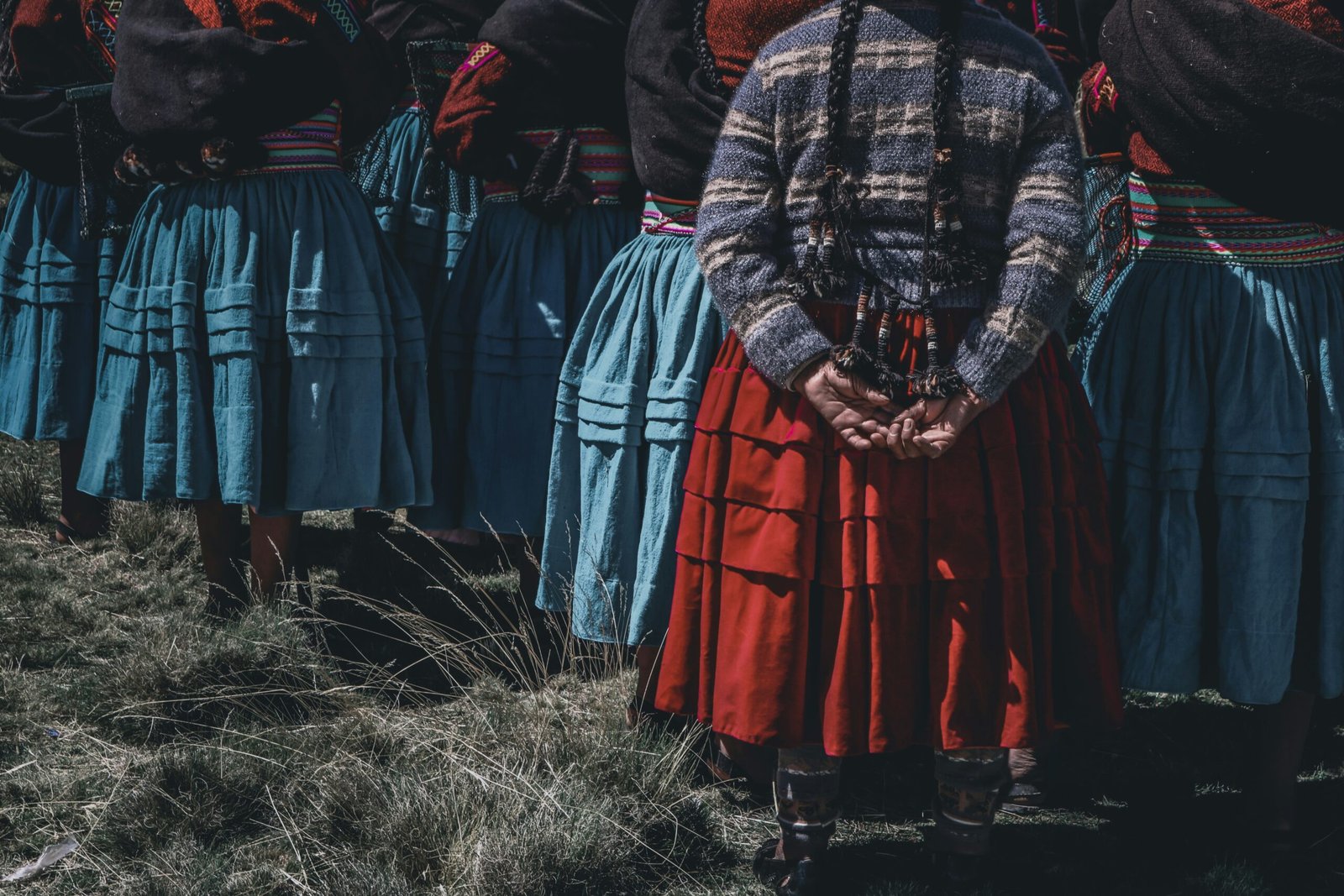 a group of people standing next to each other