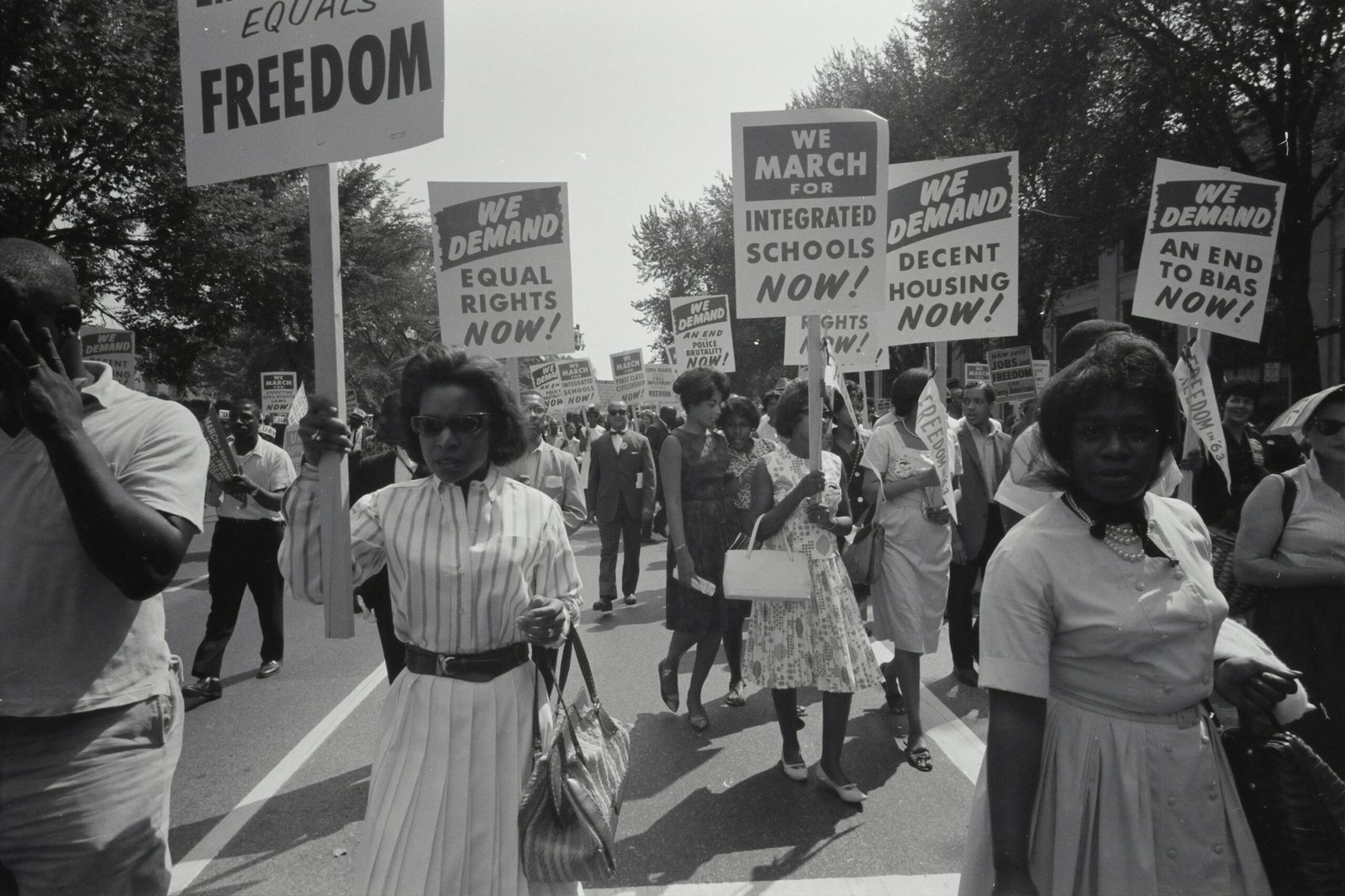 Civil rights march on Washington, D.C